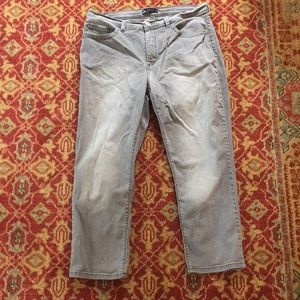 Lee jeans gray size 12 med